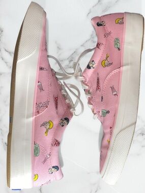 Keds X Betty And Veronica Anchor Riverdale Pink Canvas Sneakers sz8